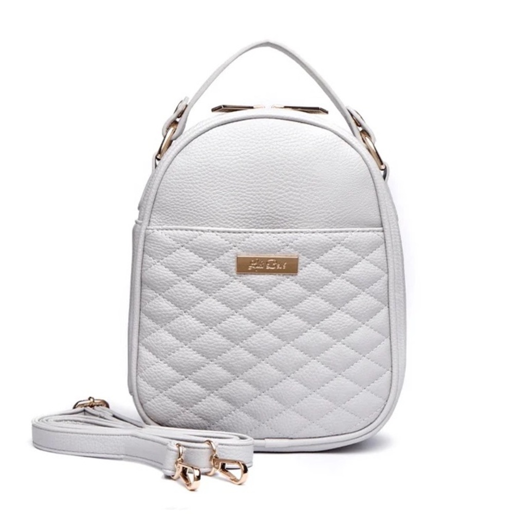 LULI BEBE MONACO SNACK BAG STONE GREY - Picture 4 of 16
